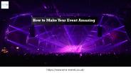 How to Make a Stunning Event with Lighting Arrangements