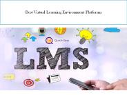 Best Virtual Learning Environment Platforms