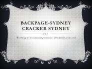 Cracker Sydney |Backpage Sydney