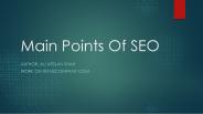 main points of seo