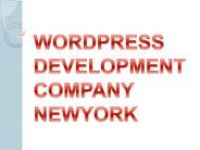 WORDPRESS DEVELOPMENT COMPANY NEWYORK