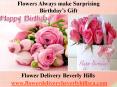 Flowers Make Perfect Surprising Birthday Gift PowerPoint PPT Presentation