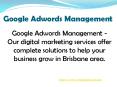 Google Adwords Management (1) PowerPoint PPT Presentation