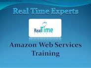 Amazon Web Services Training