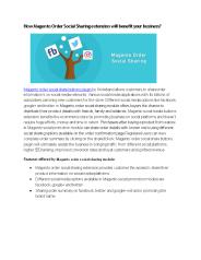 Magento Order Social Sharing Extension by Knowband