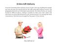 Send Gift Online in Australia | Delivery Online Gifts PowerPoint PPT Presentation