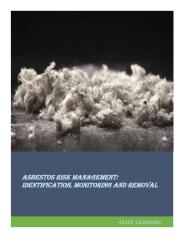 Asbestos risk management: Identification, monitoring and removal