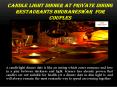 CANDLE LIGHT DINNER AT PRIVATE DINING RESTAURANTS BHUBANESWAR FOR COUPLES PowerPoint PPT Presentation