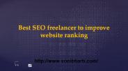Best freelance SEO expert in India