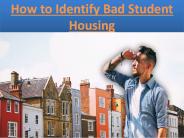 How to Identify Bad Student Housing