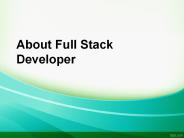 Full Stack Developer Online Training in Hyderabad