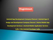 Android Mobile Application Services India | Hire Android Developer India