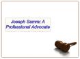 Joseph Samra is regarded as a Best Lawyer PowerPoint PPT Presentation