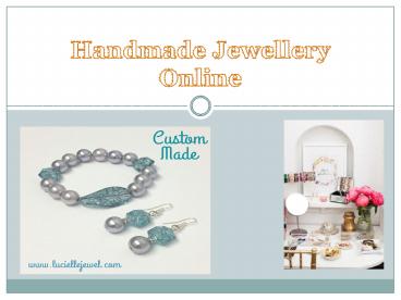 Handmade Jewellery Online