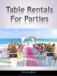 Table Rentals For Parties-converted PowerPoint PPT Presentation