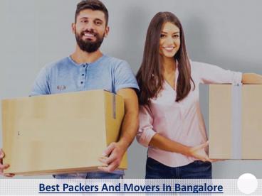 Best Packers And Movers In Bangalore