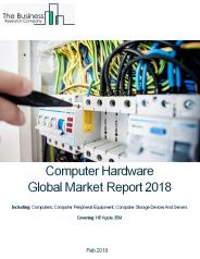 Computer Hardware Global Market Report 2018