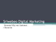 Sriwebeo Digital Marketing course,coimbatore