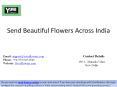 Send Beautiful Flowers Across India PowerPoint PPT Presentation