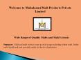 Barley malt extract - mahalaxmimaltextract.com PowerPoint PPT Presentation