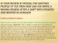 Is Your Review Is Crucial For Another People? If Yes Then How Can You Write A Moving Review After A Shift With Packers And Movers In Gurgaon