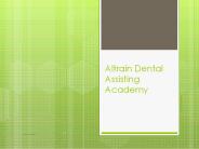 Dental Assistant School in Arizona