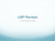 Car Rentals Miami FL