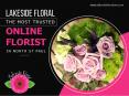 Lakeside Floral – The most trusted online florist in north st paul PowerPoint PPT Presentation