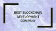 Best Blockchain Development Company | Private Blockchain Development Services PowerPoint PPT Presentation
