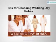 Wedding Day Robes for Perfect Wedding Party | Globofam