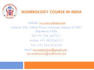 Numerology Course in India