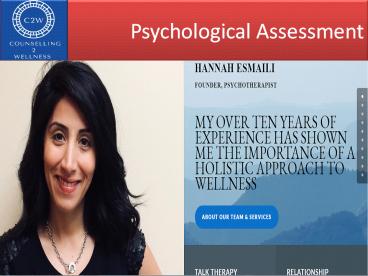 Neuropsychological Assessment
