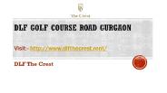 DLF Golf Course Road Gurgaon