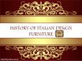 History of Italian Design Furniture PowerPoint PPT Presentation