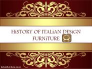 History of Italian Design Furniture