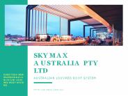 Stylish Opening Louvered Roof Systems