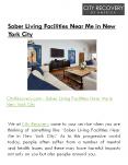Sober Living Facilities Near Me in New York City PowerPoint PPT Presentation