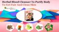 Herbal Blood Cleanser to Purify Body to Get Fair and Clean Skin