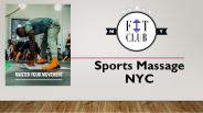 Fit Club NYC - Sports Massage NYC
