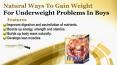 Natural Ways to Gain Weight for Underweight Problems in Boys PowerPoint PPT Presentation