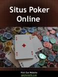 Situs Poker  Online PowerPoint PPT Presentation