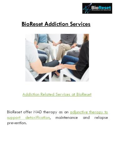 Addiction and Detoxification Health Treatment