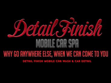 Professional Car Detailing Amagansett-Detail Finish