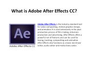FAQ for Adobe After Effects
