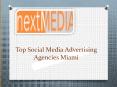 top social media advertising agencies miami PowerPoint PPT Presentation