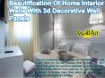 Beautification Of Home Interior Walls With 3d Decorative Wall Panels PowerPoint PPT Presentation