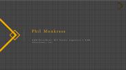 Phil Monkress - Working as CEO and President at All Points Logistics