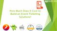 How much does it cost to build an event ticketing solutions? PowerPoint PPT Presentation