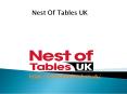 Buy Mirrored Nest of Tables UK