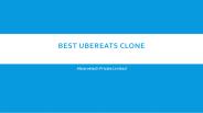 Best UberEats Clone Script in 2018